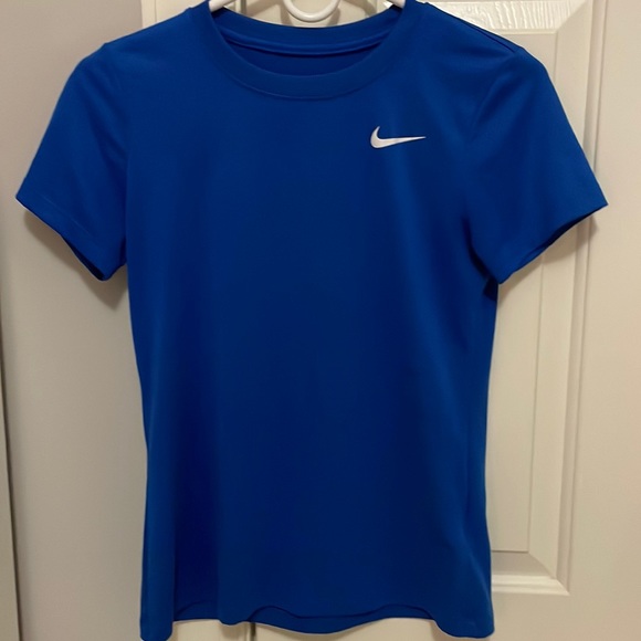 Blue Nike Dri fit  T-shirt - Picture 1 of 2